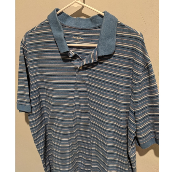 Goodfellow & Co Other - DONATING 1/20/25 BOGO Goodfellow & Co Striped Blue Polo